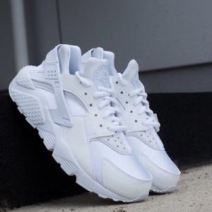 Nike Air Huarache White/White